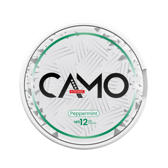 camo peppermint - 12mg nicotine pouches