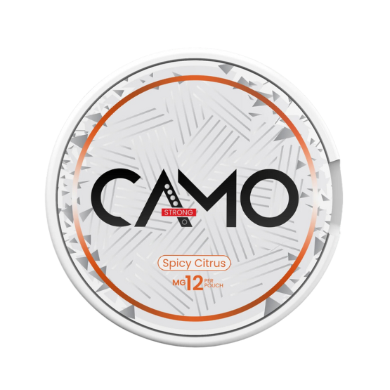 camo spicy citrus - 12mg nicotine pouches