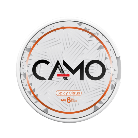 camo spicy citrus - 6mg nicotine pouches