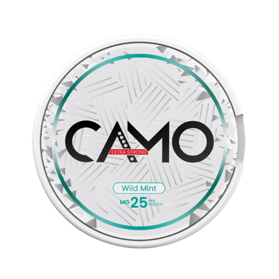 camo wild mint - 25mg nicotine pouches