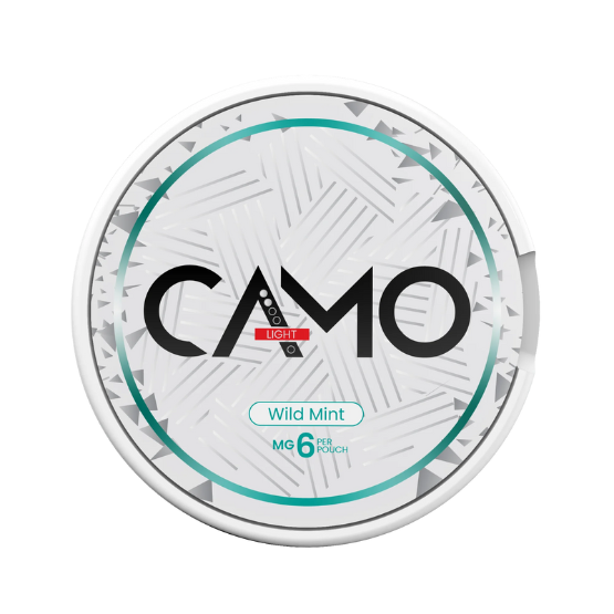 camo wild mint - 6mg nicotine pouches