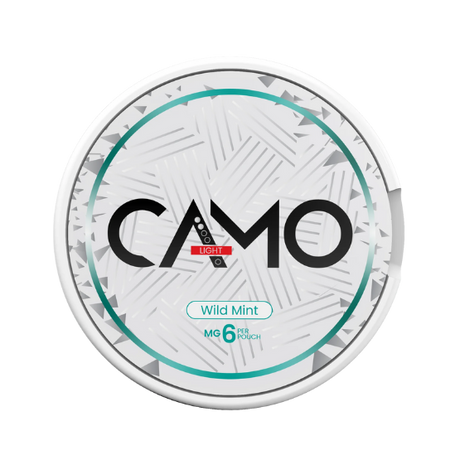 camo wild mint - 6mg nicotine pouches