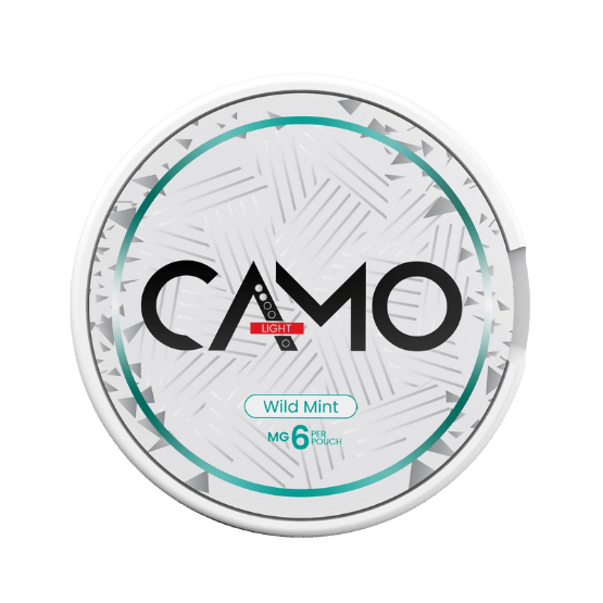 camo wild mint - 6mg nicotine pouches