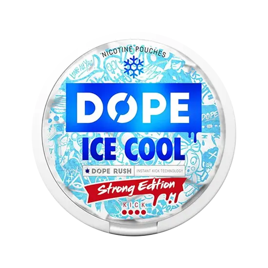 dope ice cool strong nicotine pouches