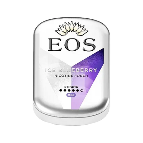 eos ice blueberry strong nicotine pouches