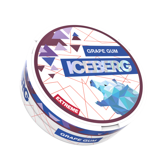 iceberg grape gum extreme nicotine pouches