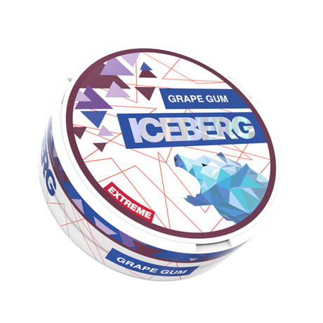 iceberg grape gum extreme nicotine pouches