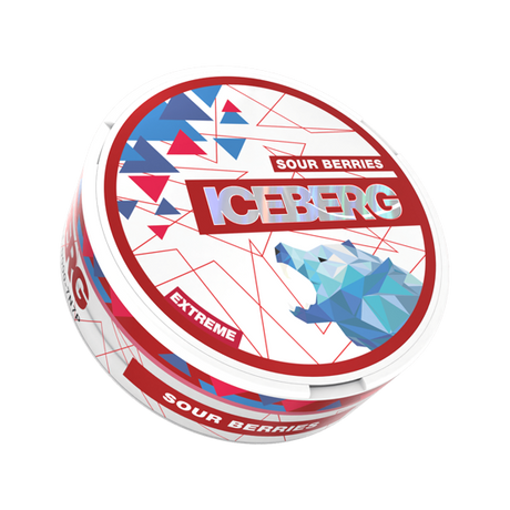 iceberg sour berries extreme nicotine pouches