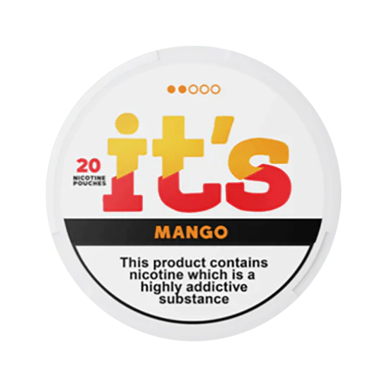 it's mango 8.5mg nicotine pouches