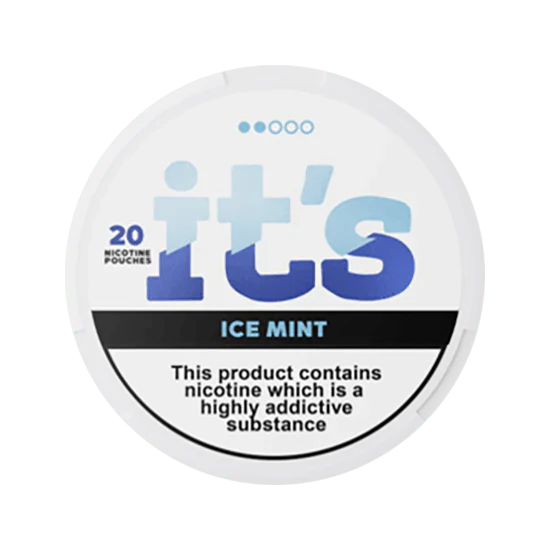 it's ice mint 8.5mg nicotine pouches