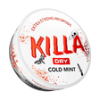 killa dry cold mint - 9.9 mg nicotine pouches