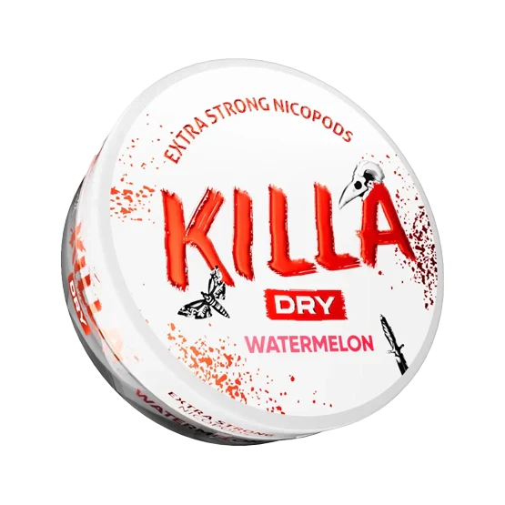 killa dry watermelon - 9.9 mg nicotine pouches