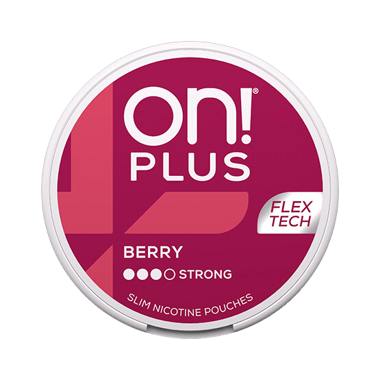 on! plus berry - 9mg nicotine pouches