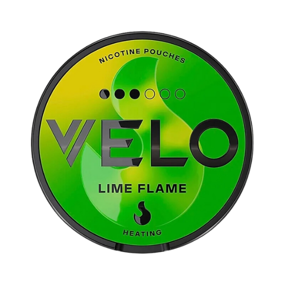 velo lime flame - 10 mg nicotine pouches