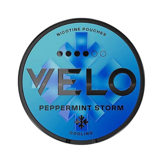 velo peppermint storm - 10 mg nicotine pouches