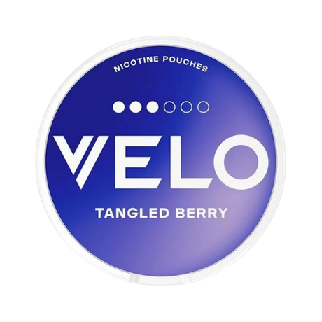 velo tangled berry - 10 mg nicotine pouches