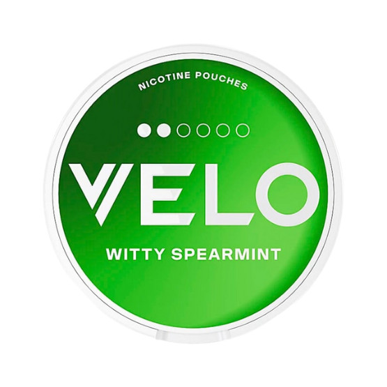 velo witty spearmint - 6 mg nicotine pouches