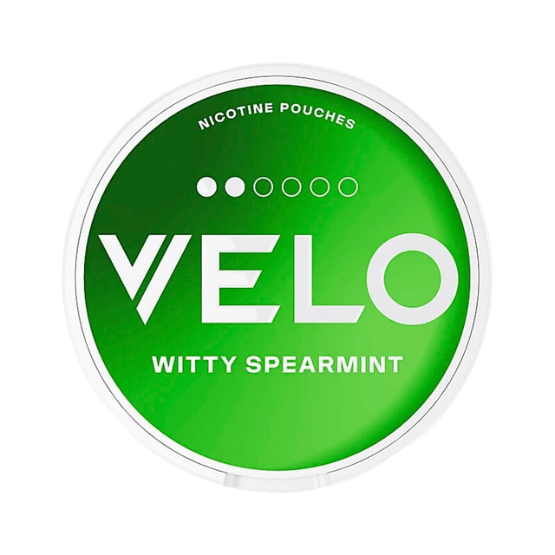 velo witty spearmint - 6 mg nicotine pouches