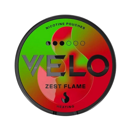 velo zest flame - 10 mg nicotine pouches