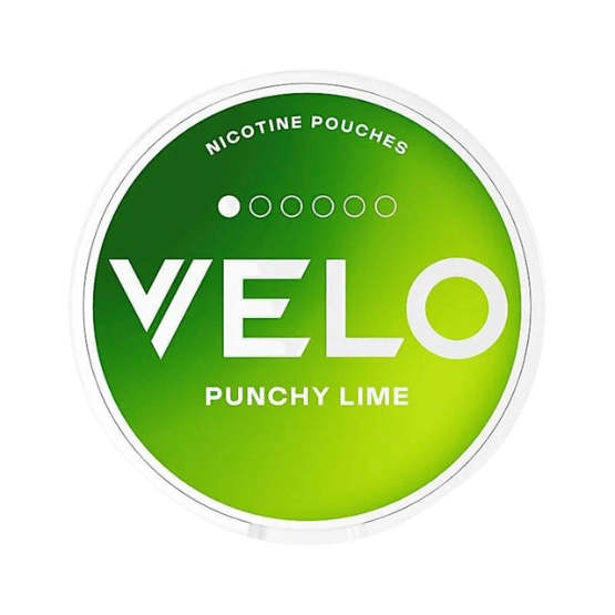 velo punchy lime mini nicotine pouches