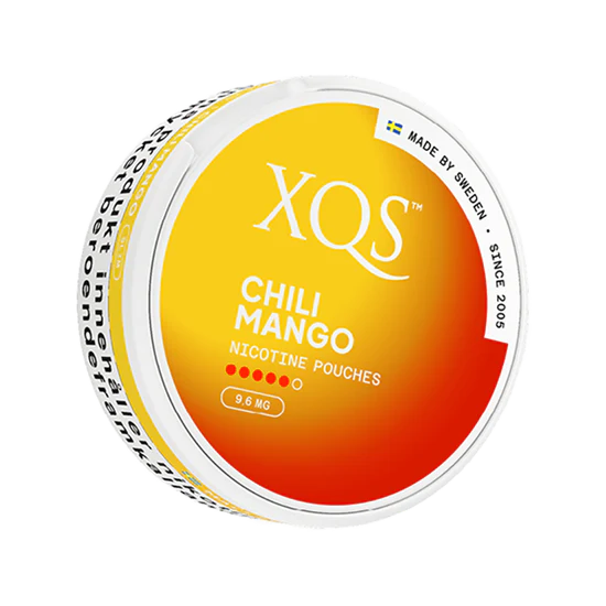 xqs chili mango - 9.6mg (xstrong) nicotine pouches